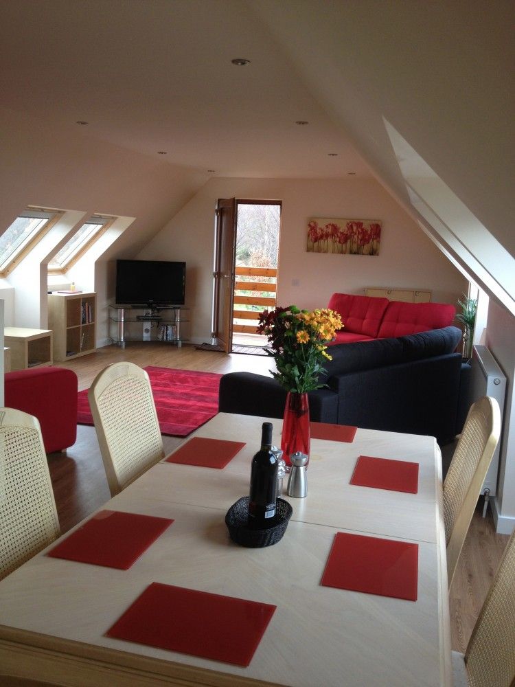 Living and dining space
